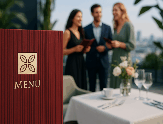 Codice QR o menu cartaceo? Utilizzare i concetti ibridi in modo intelligente