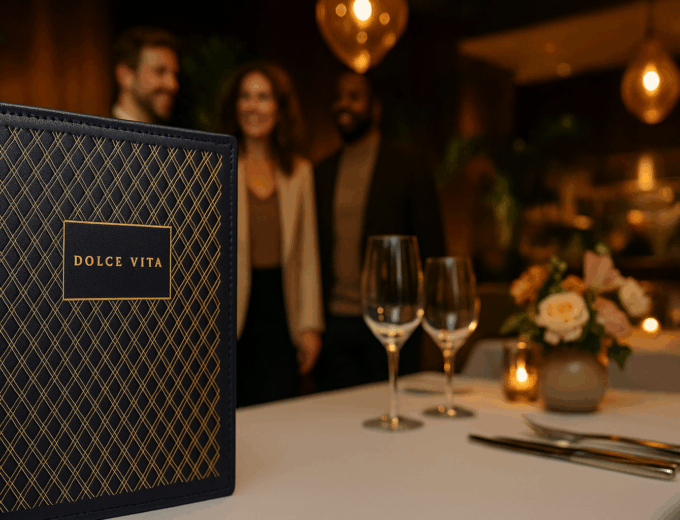 Fotografia e design visivo dei menu: ciò che funziona davvero